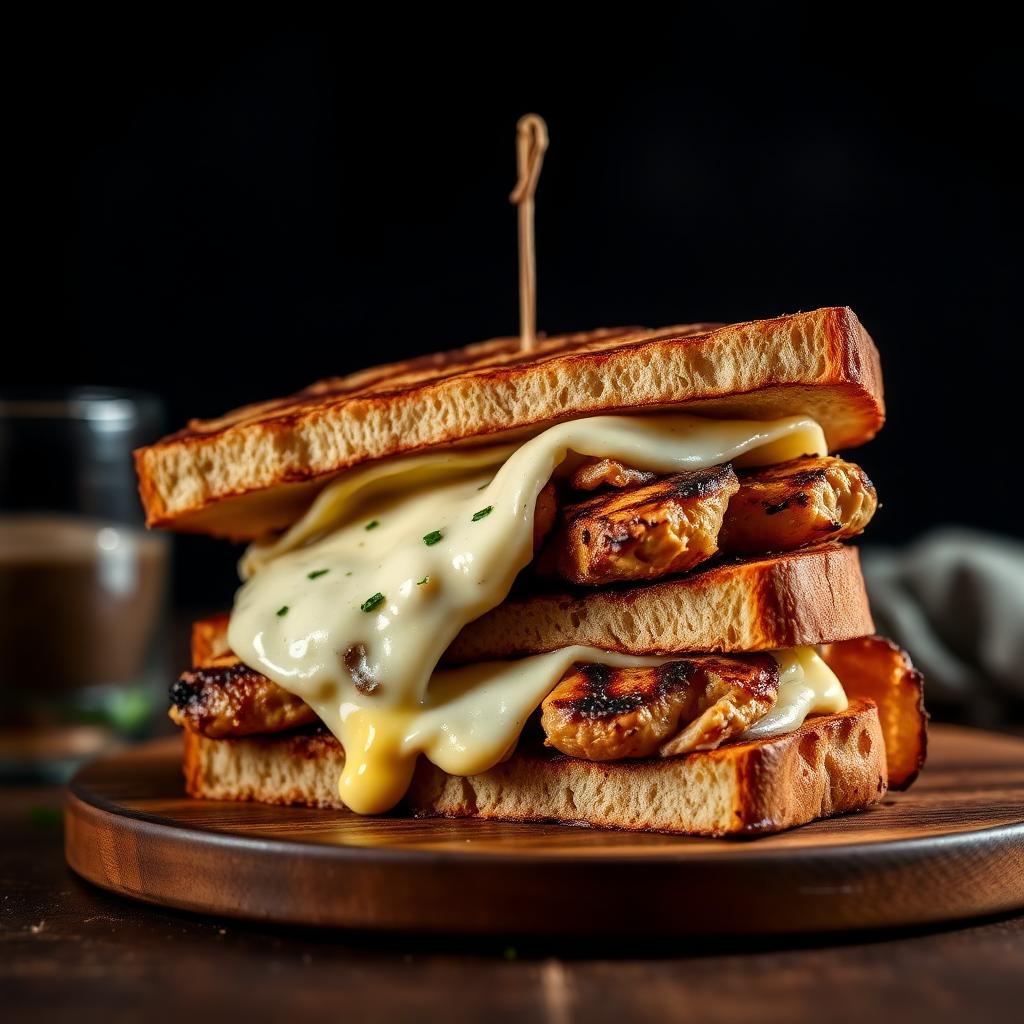 Grilled Chicken Melt
